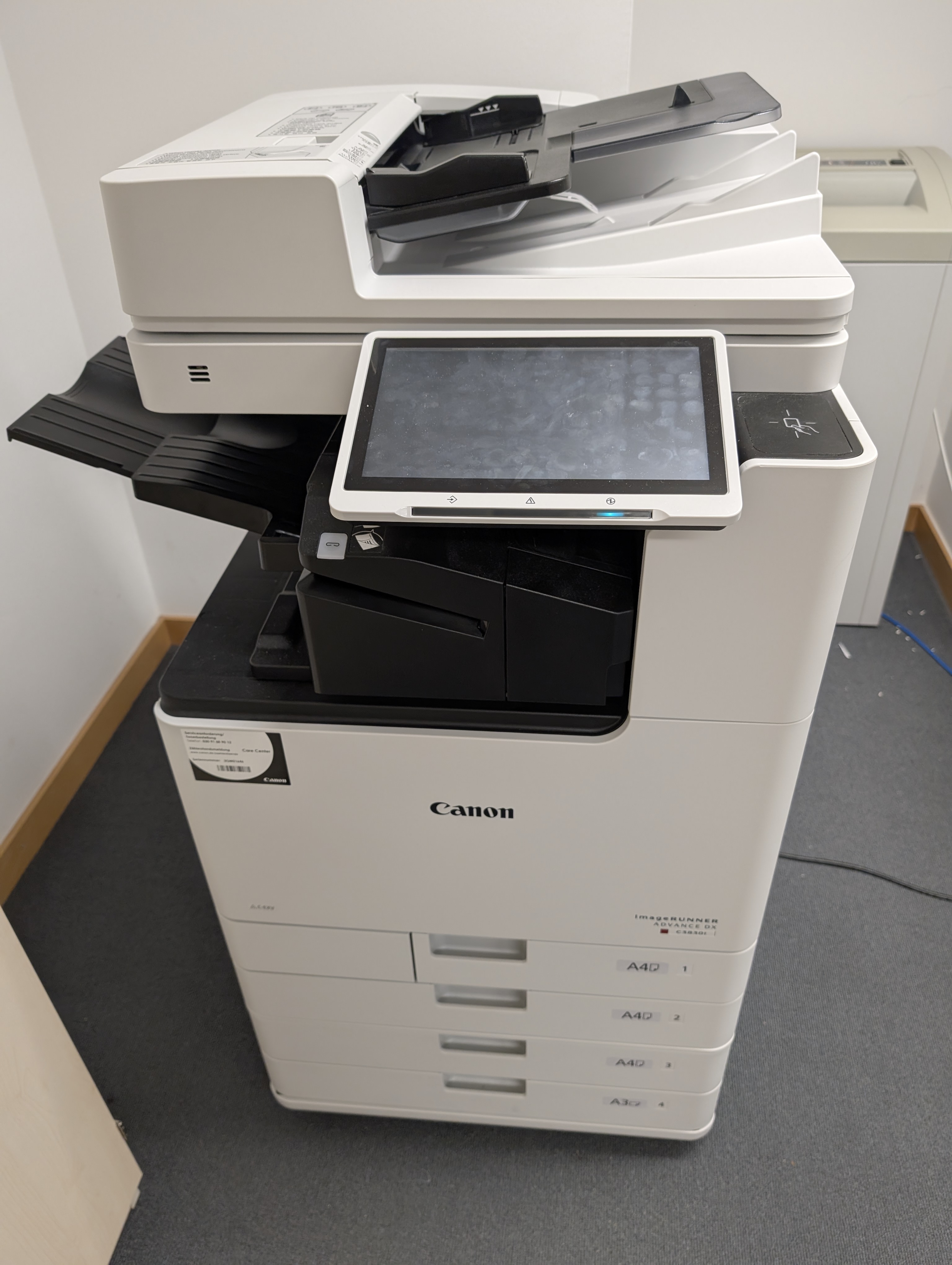 An industrial printer